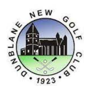 Logo for Dunblane New Golf Club
